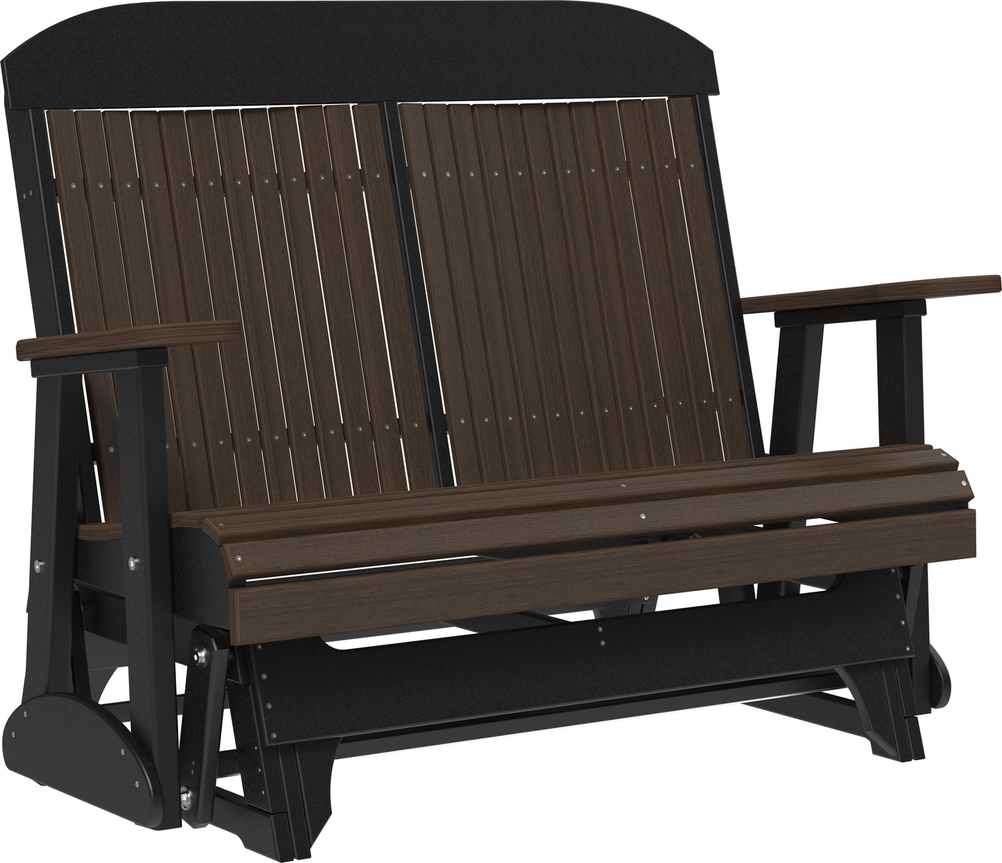 4' Classic Glider Brazilian Walnut & Black