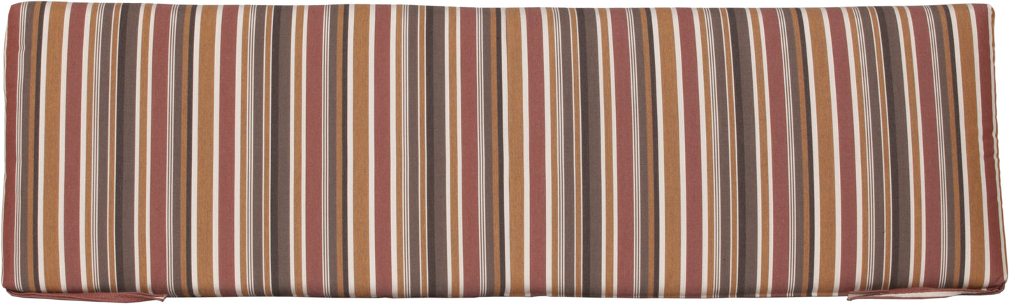 5' Seat Cushion Brannon Redwood