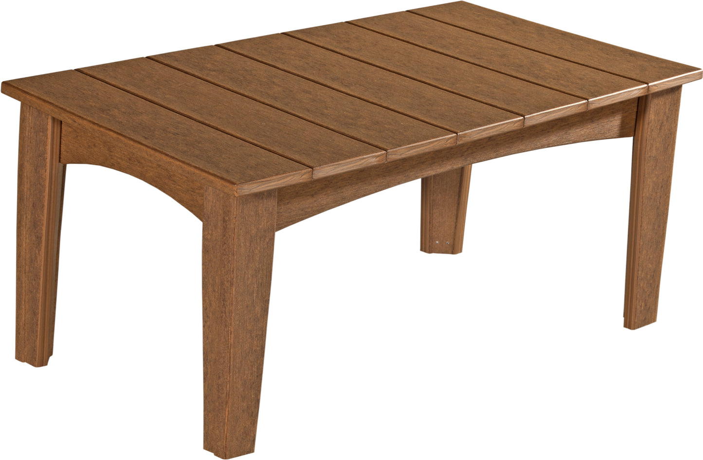 Island Coffee Table Antique Mahogany