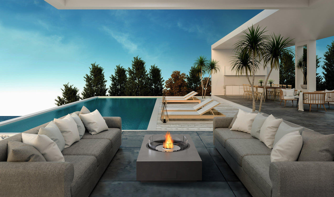 Martini 50 Fire Table w/ Ethanol Burner