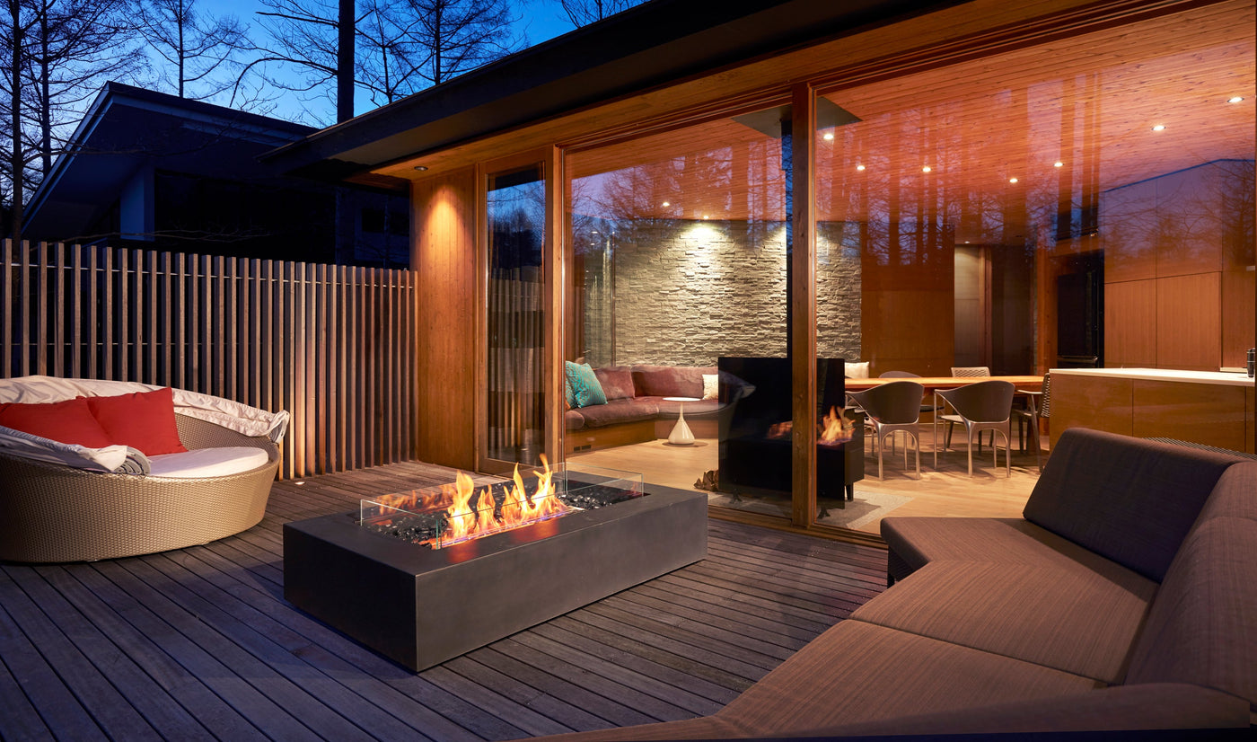 Wharf 65 Fire Table w/ Ethanol Burner