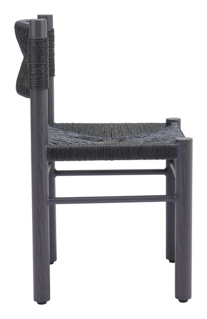 Iska Dining Chair (Set of 2) - Black