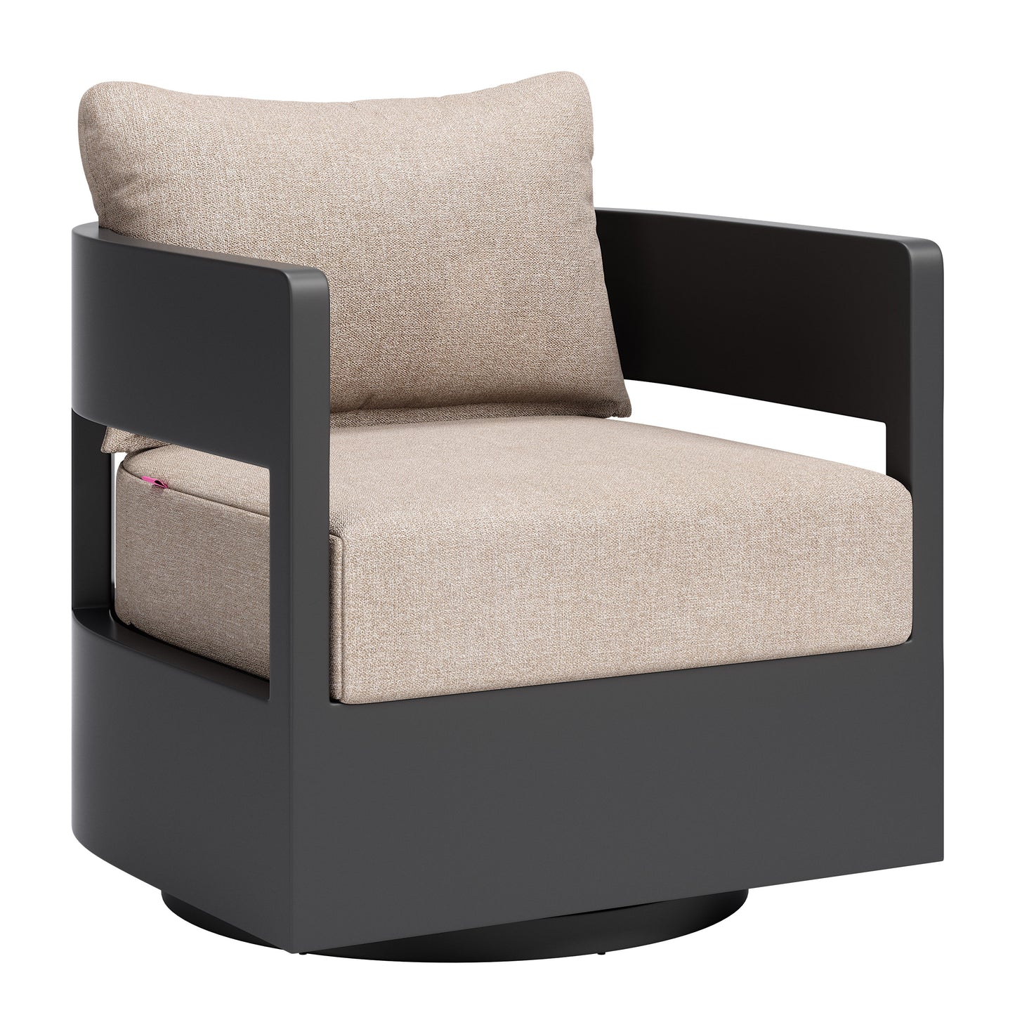 Foret Swivel Chair Black