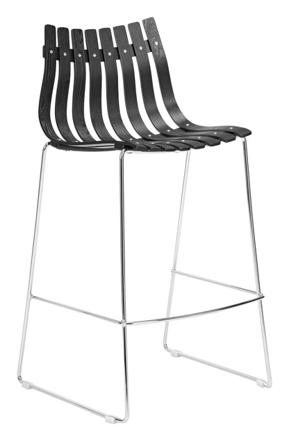 Beaufort Barstool (Set of 2) Black