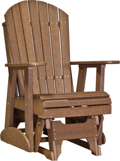 2' Adirondack Glider Antique Mahogany