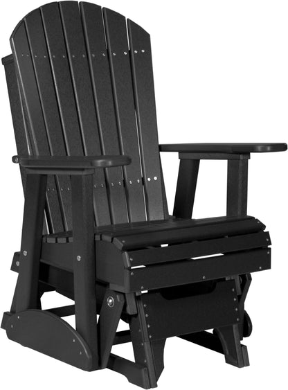 2' Adirondack Glider Black