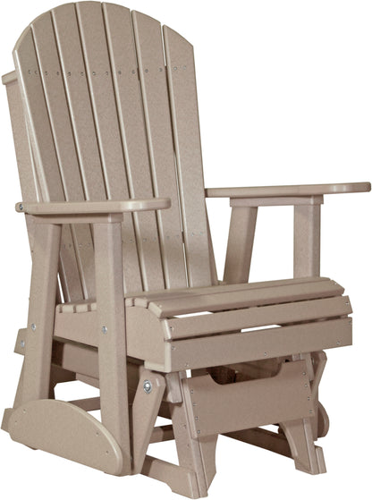 2' Adirondack Glider Weatherwood