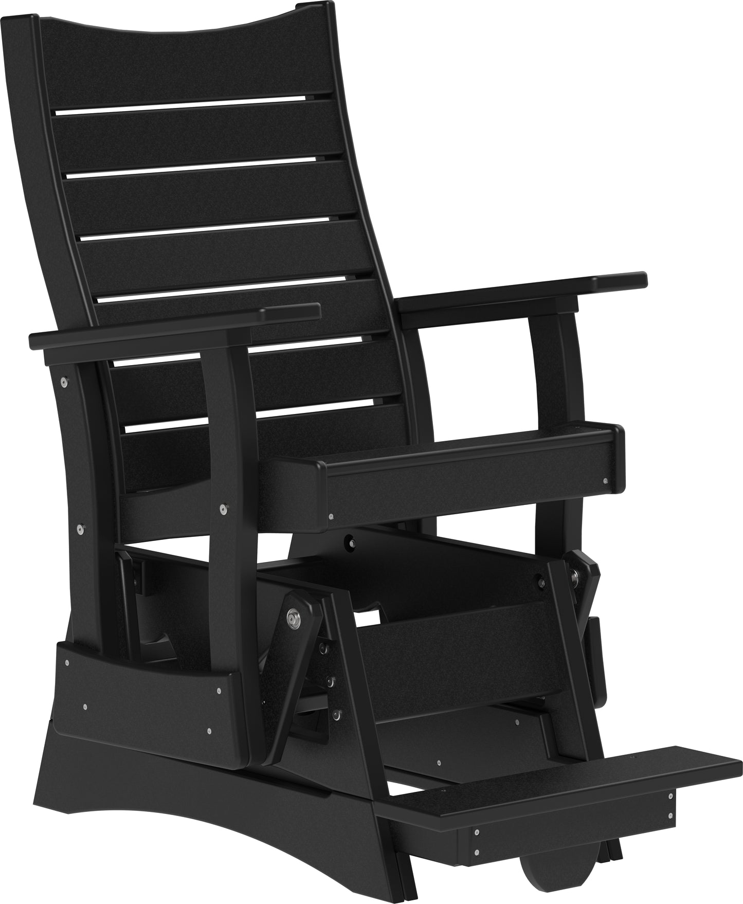 2' Contour Balcony Glider Black