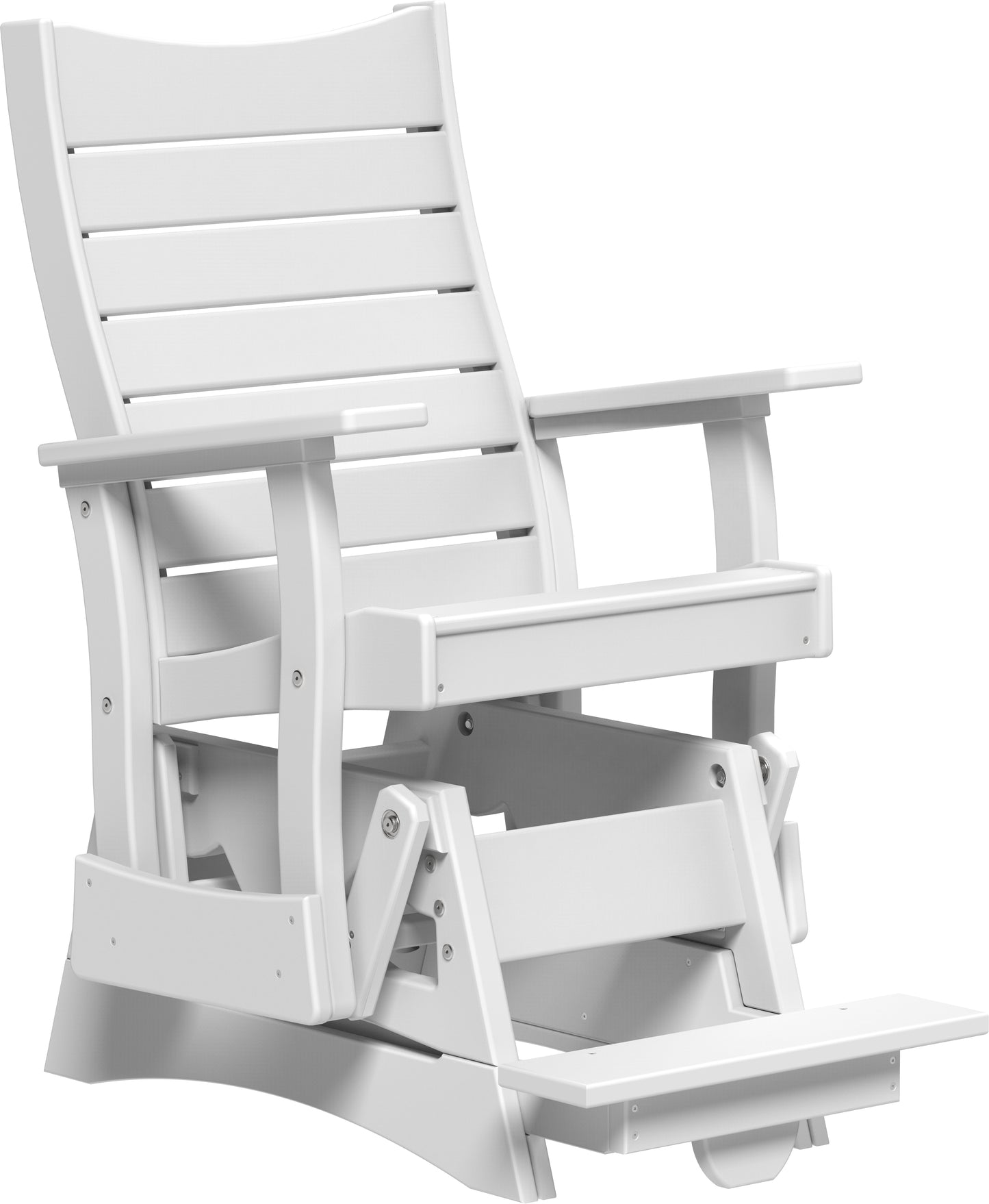 2' Contour Balcony Glider White