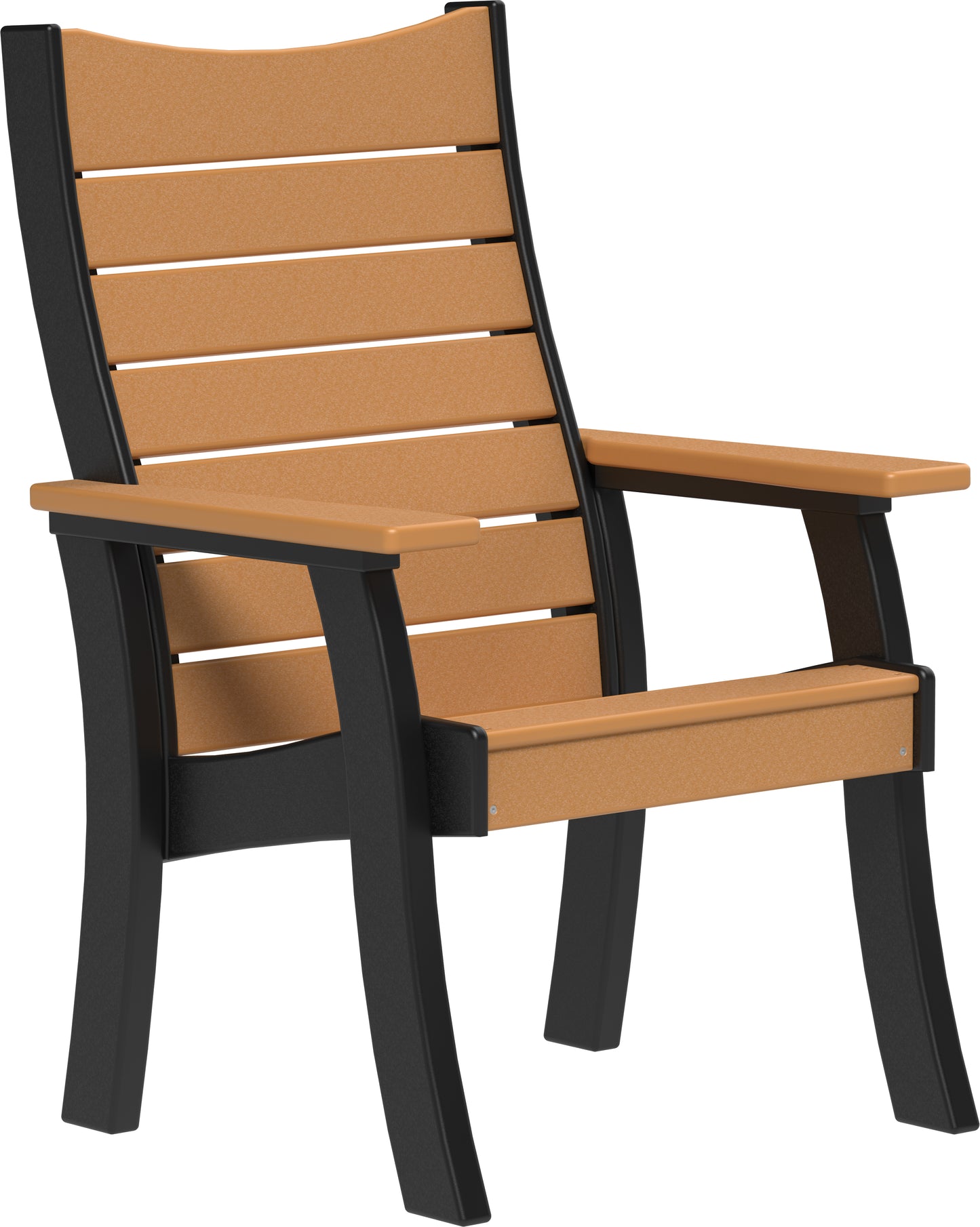 2' Contour Bench Cedar & Black