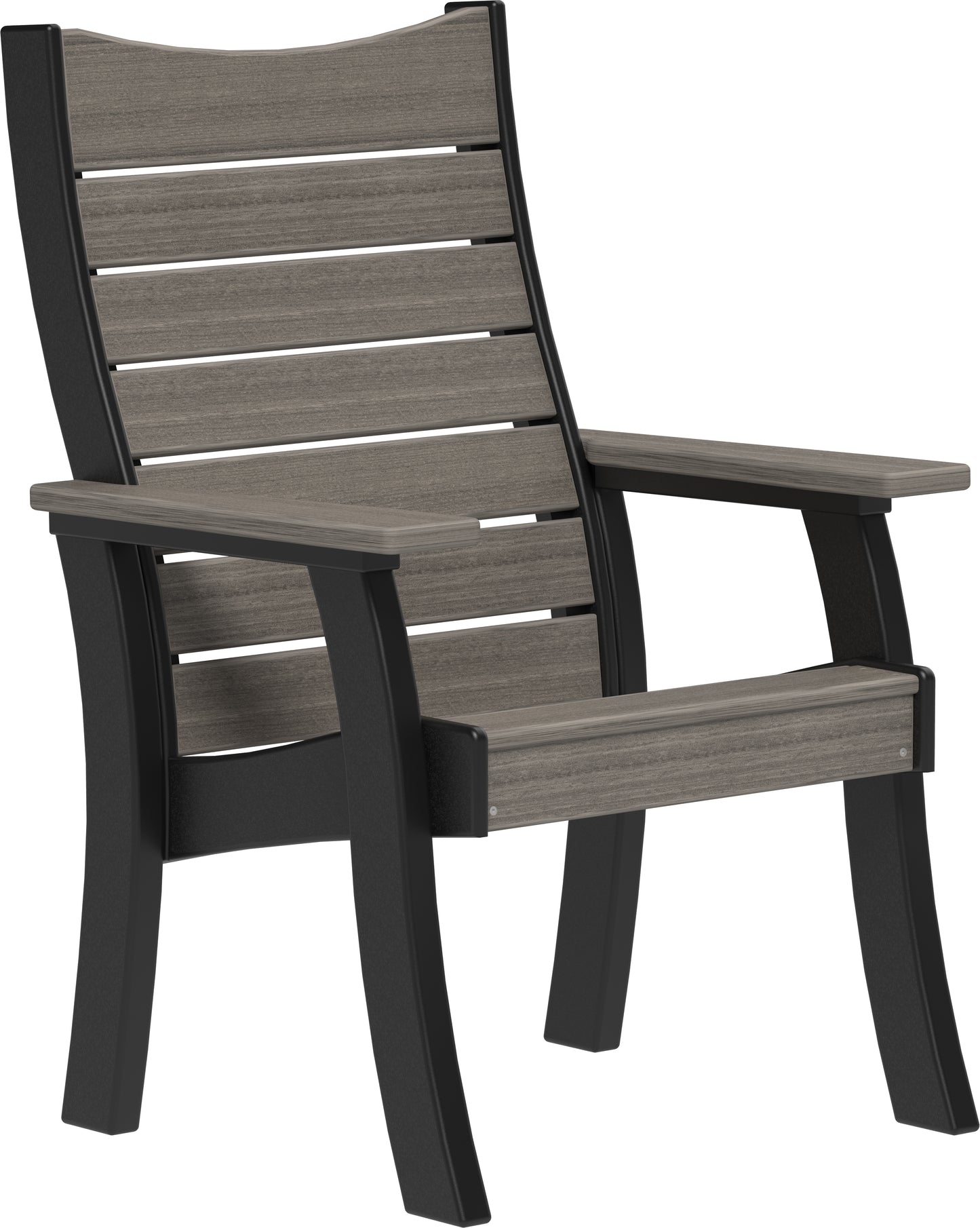 2' Contour Bench Coastal Gray & Black