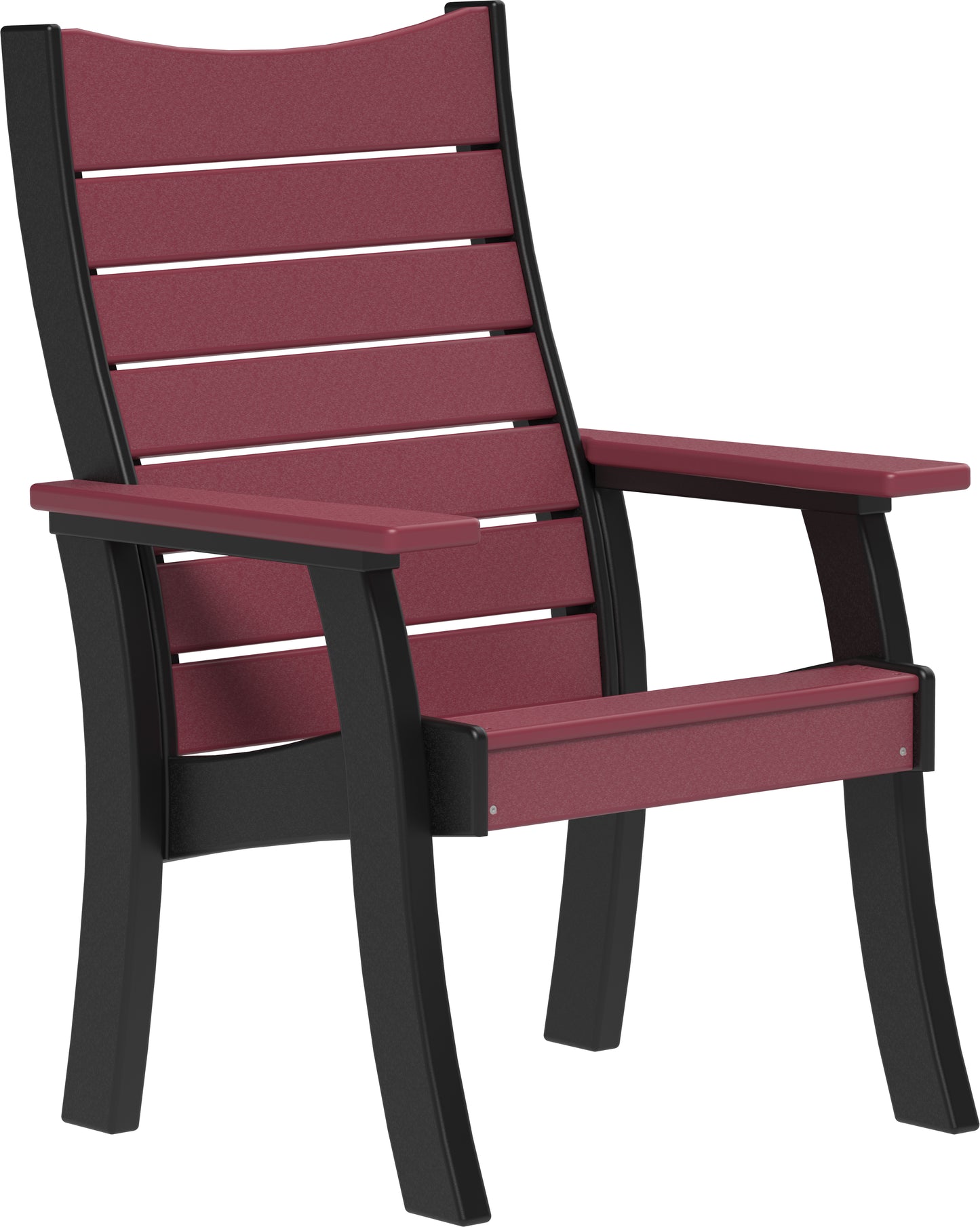 2' Contour Bench Cherrywood & Black