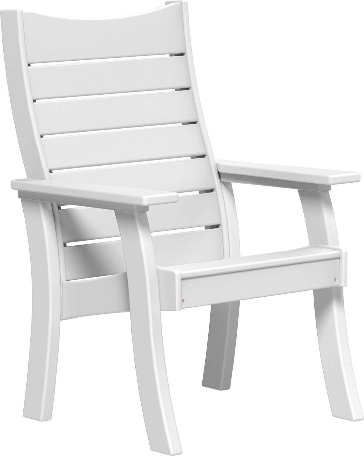 2' Contour Bench White