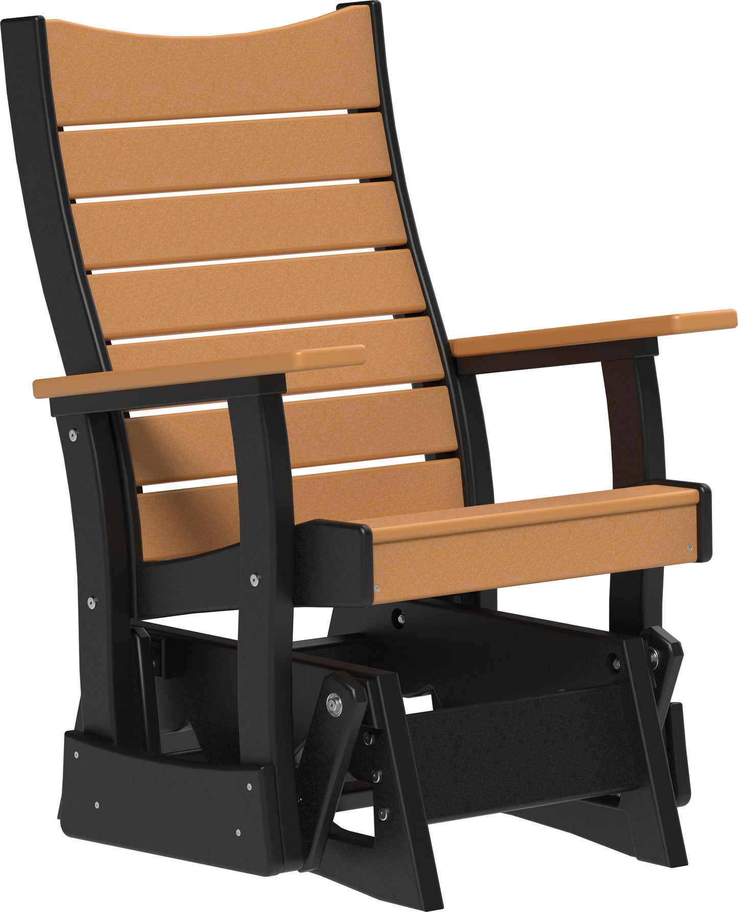 2' Contour Glider Cedar & Black