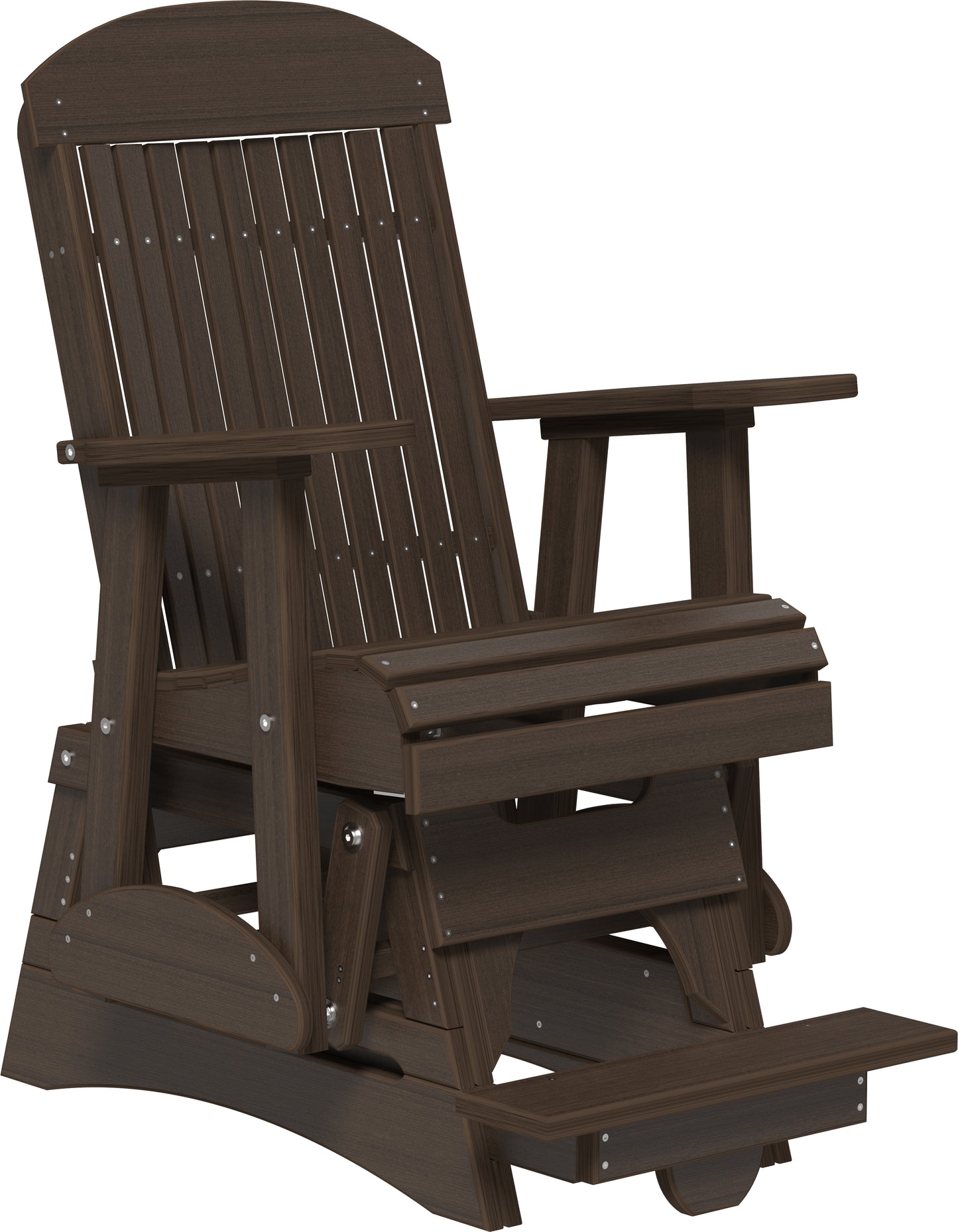 2' Classic Balcony Glider Brazilian Walnut