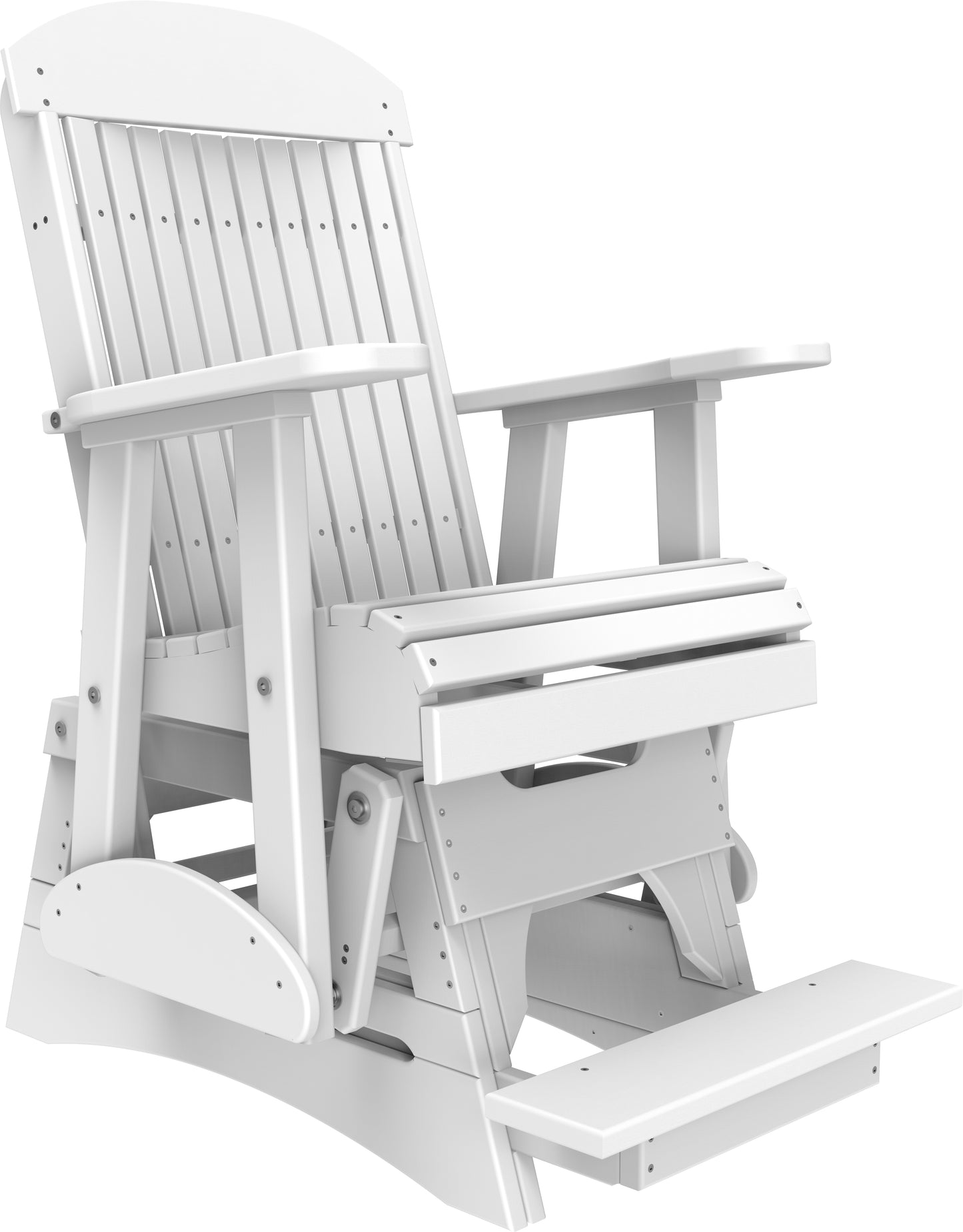 2' Classic Balcony Glider White