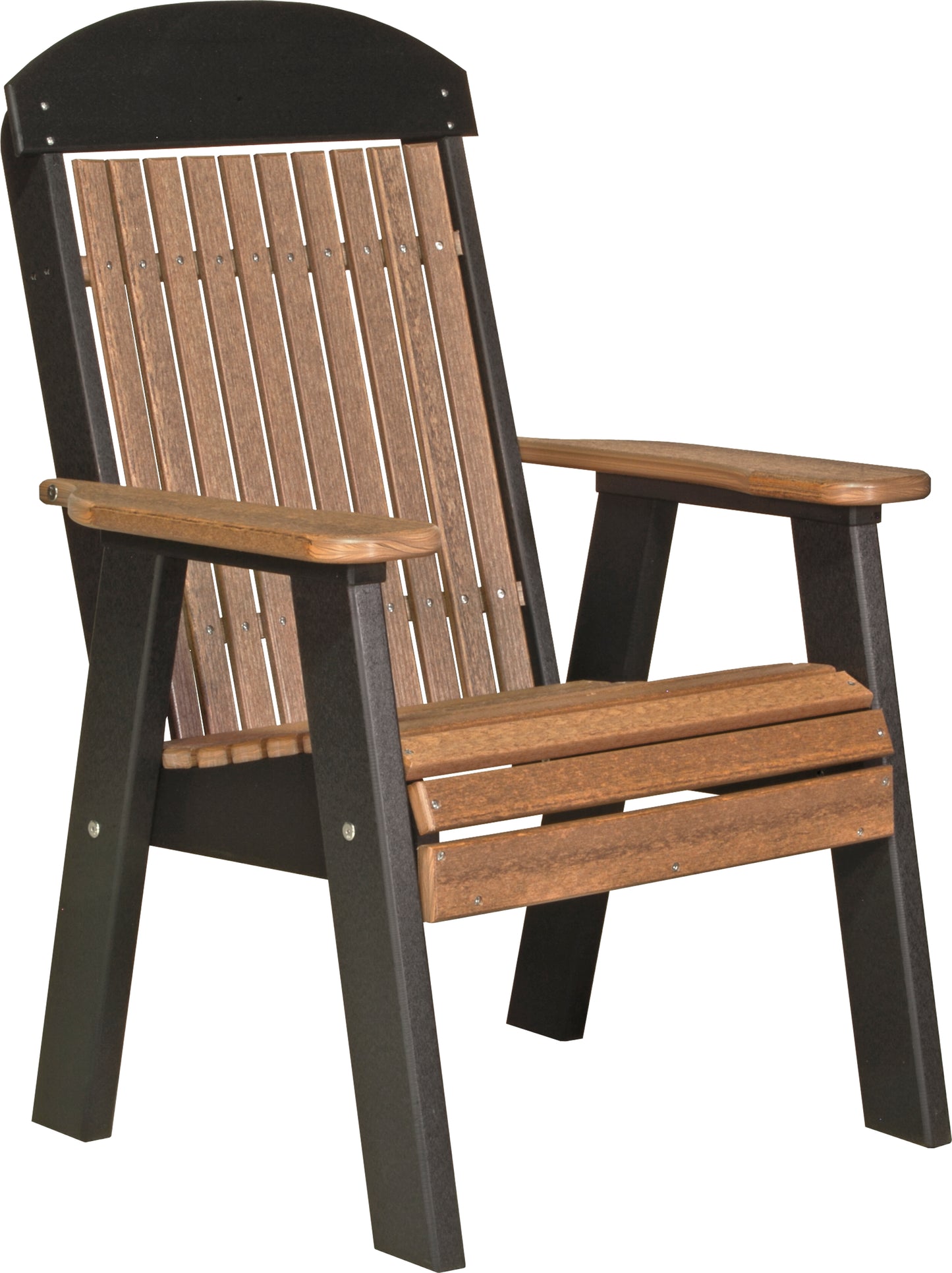 2' Classic Bench Antique Mahogany & Black
