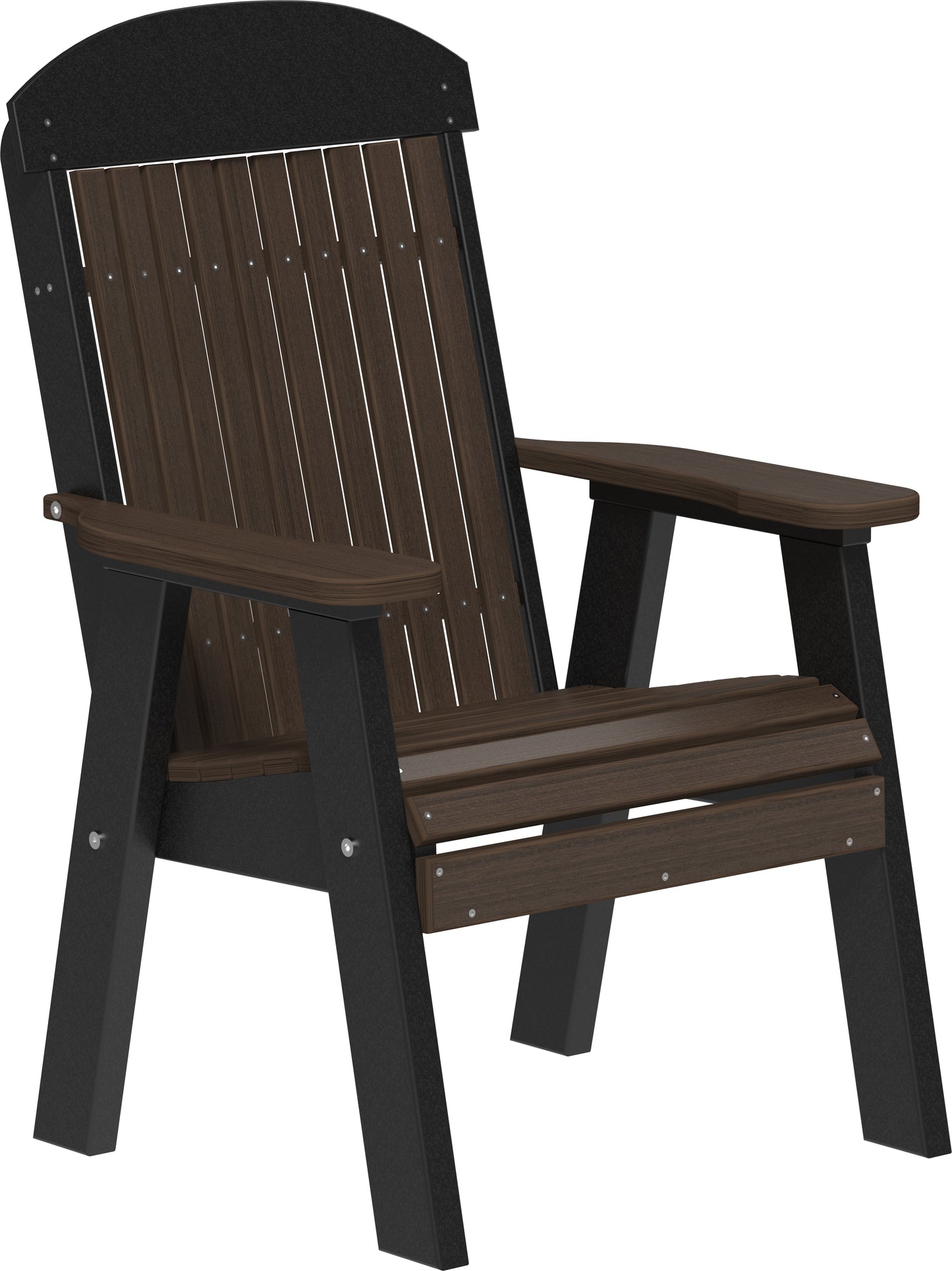 2' Classic Bench Brazilian Walnut & Black