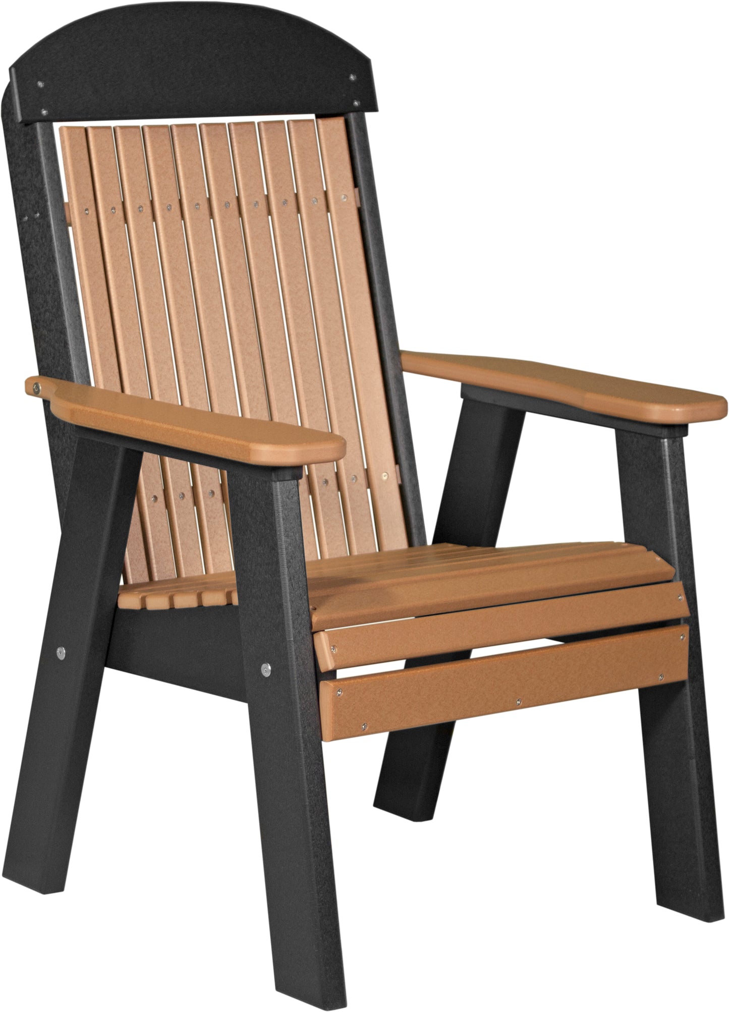 2' Classic Bench Cedar & Black