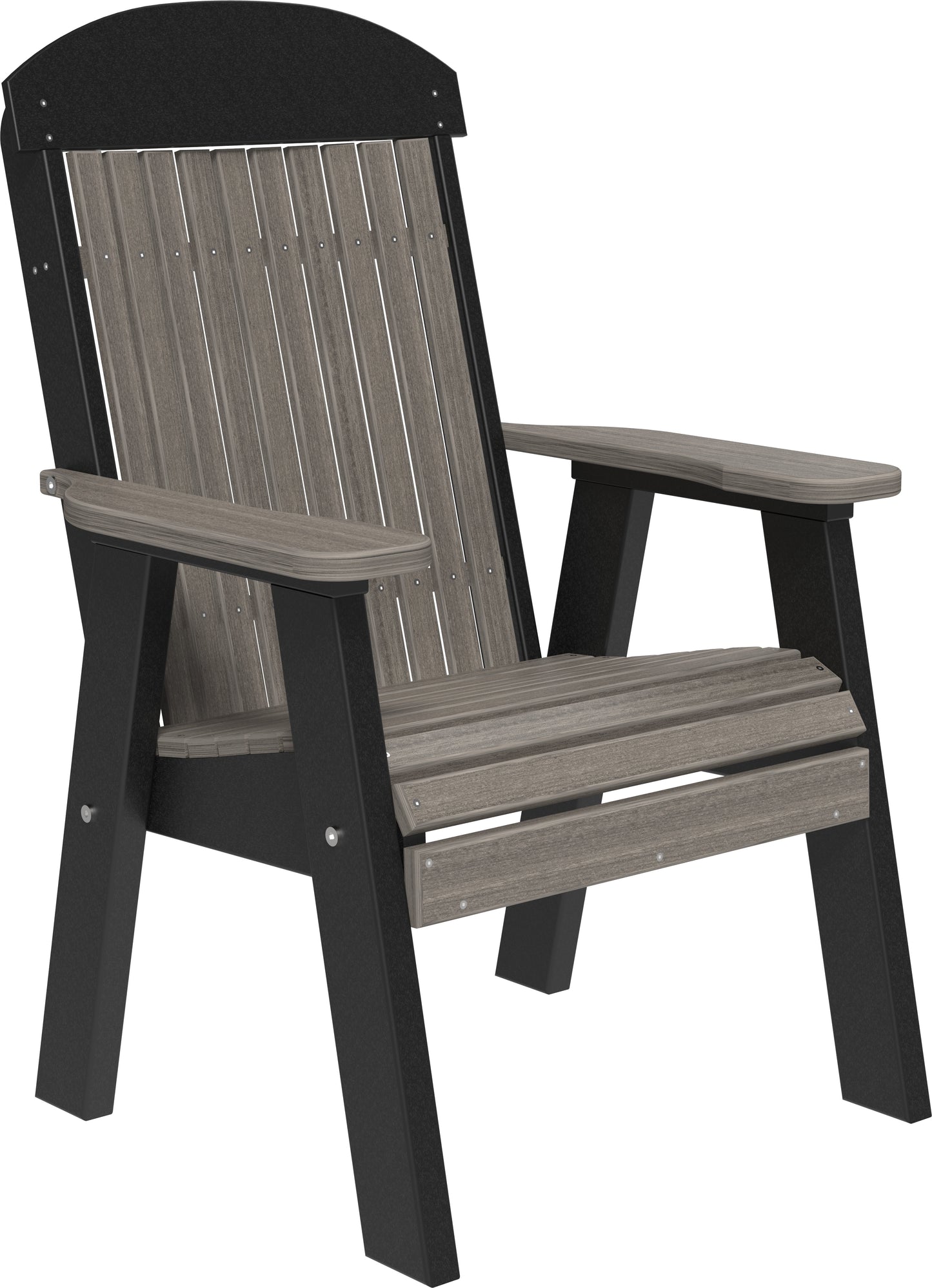 2' Classic Bench Coastal Gray & Black