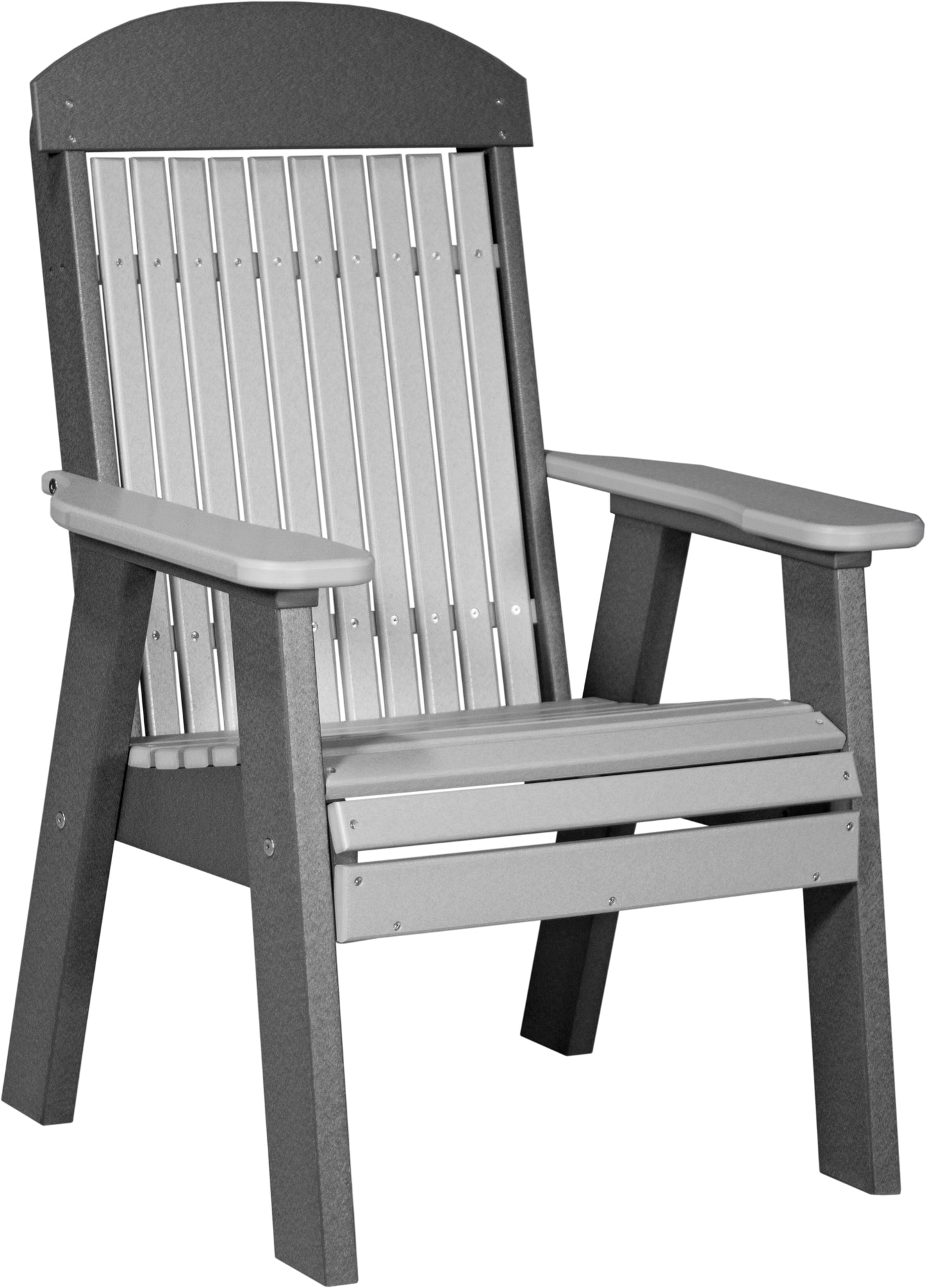 2' Classic Bench Dove Gray & Slate