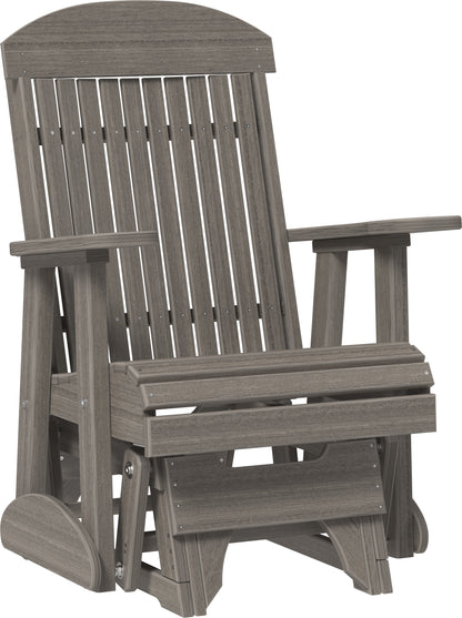 2' Classic Glider Coastal Gray