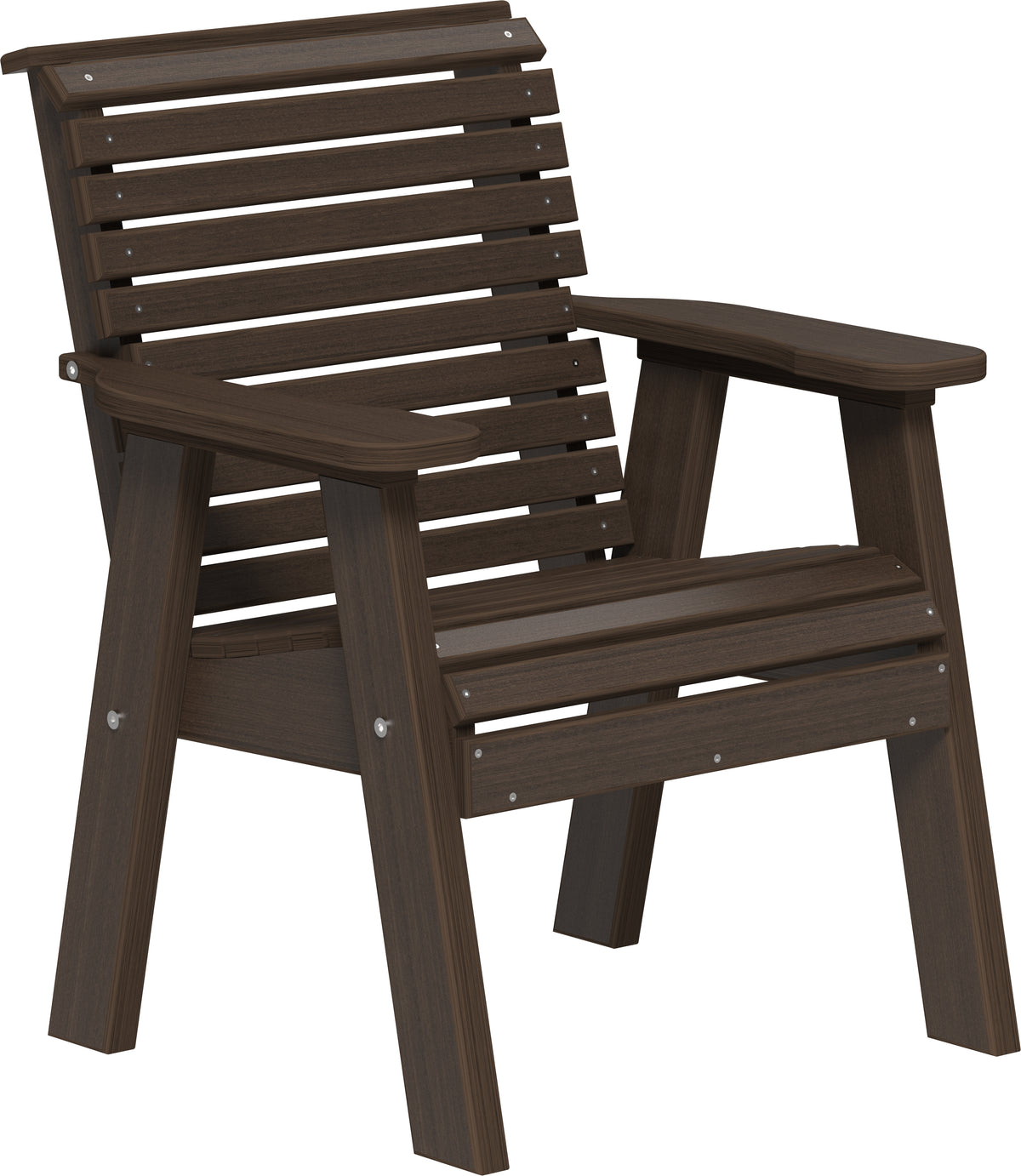 2' Plain Bench Brazilian Walnut