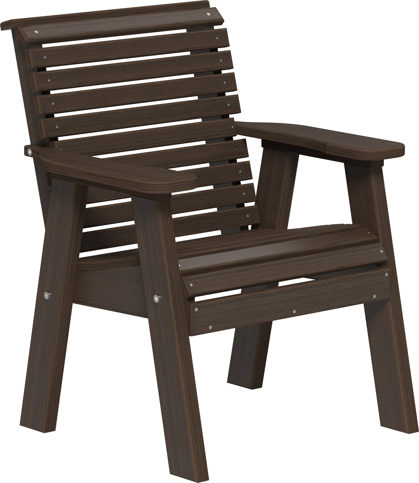2' Plain Bench Brazilian Walnut