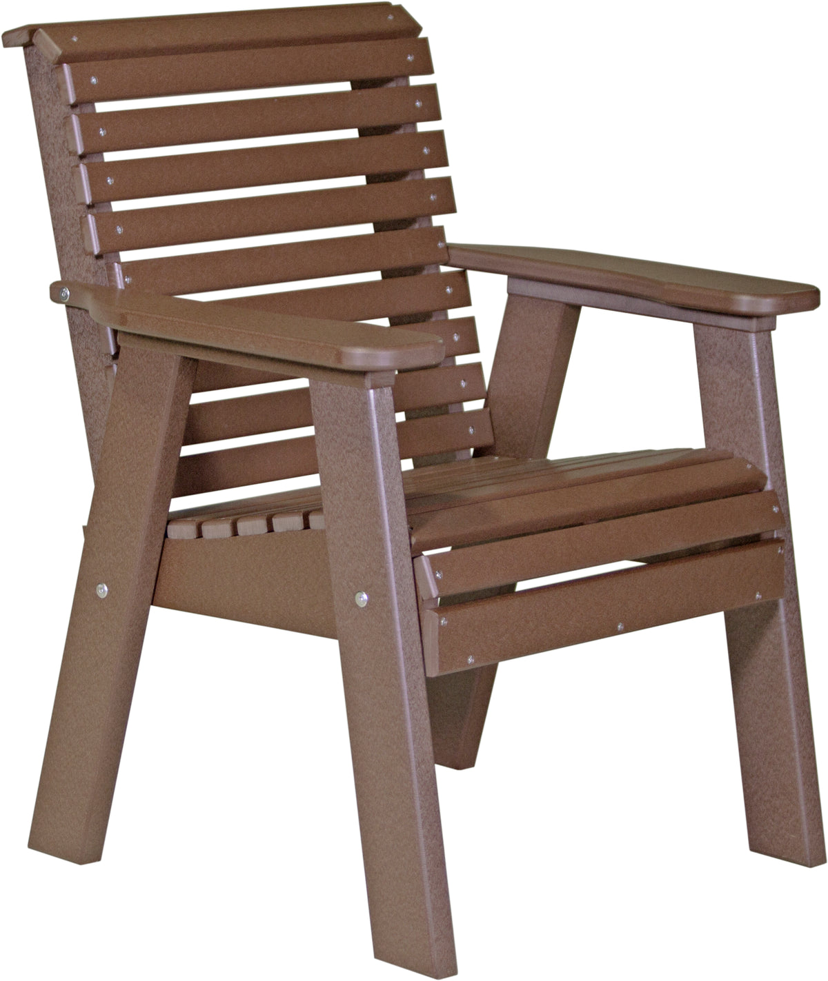 2' Plain Bench Chestnut Brown