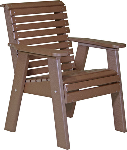 2' Plain Bench Chestnut Brown