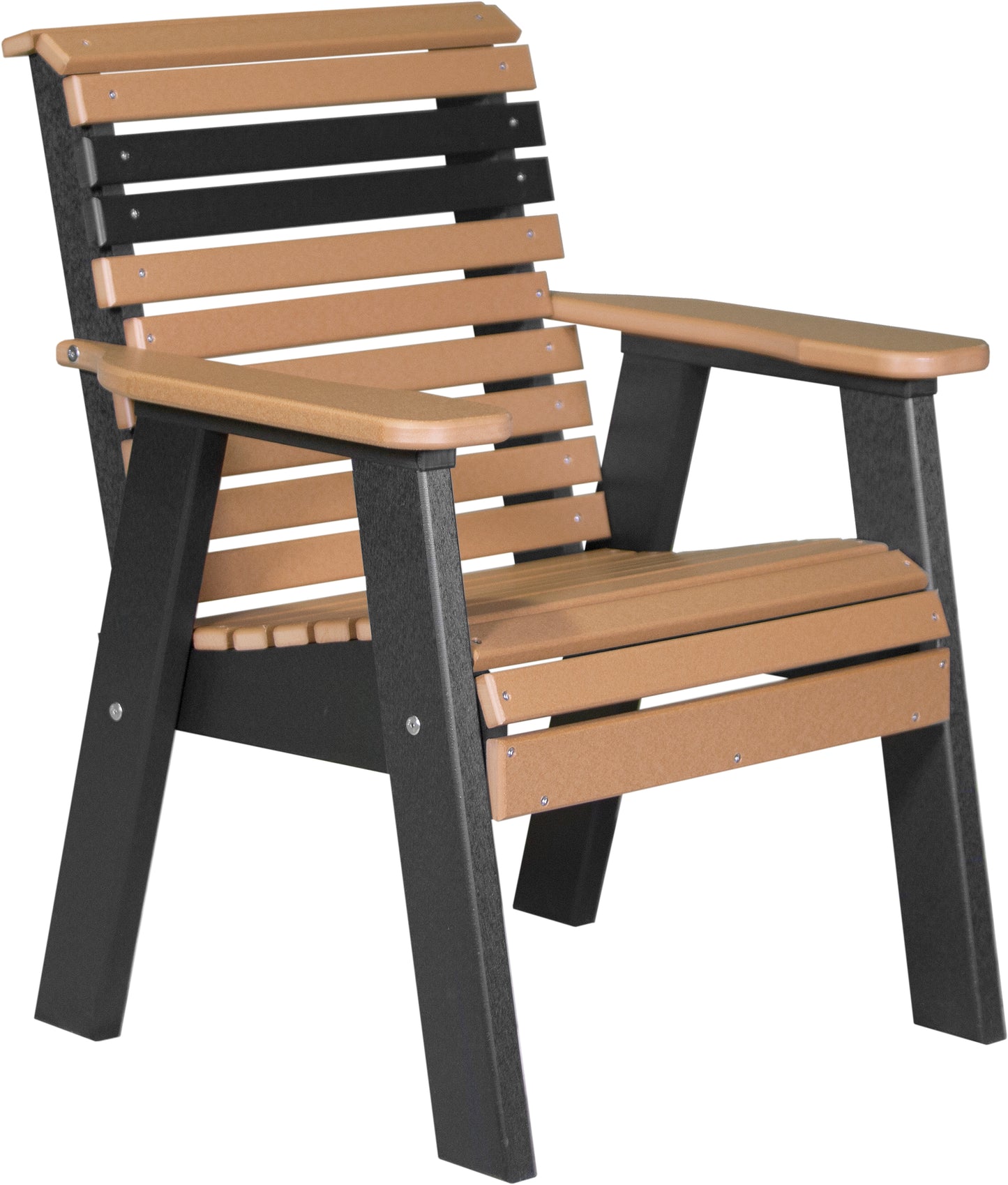 2' Plain Bench Cedar & Black