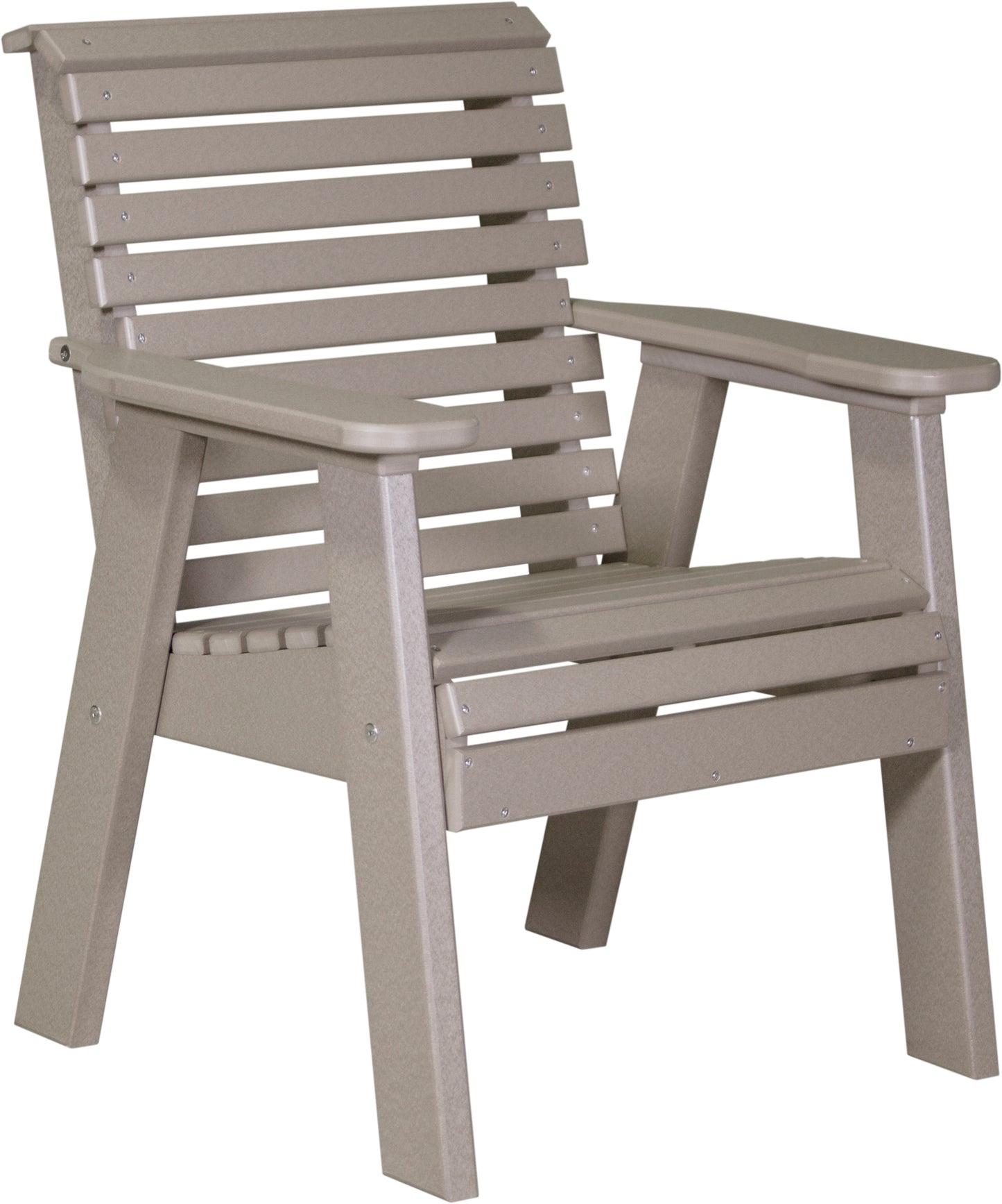 2' Plain Bench Weatherwood