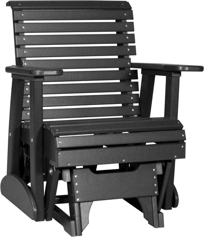2' Plain Glider Black