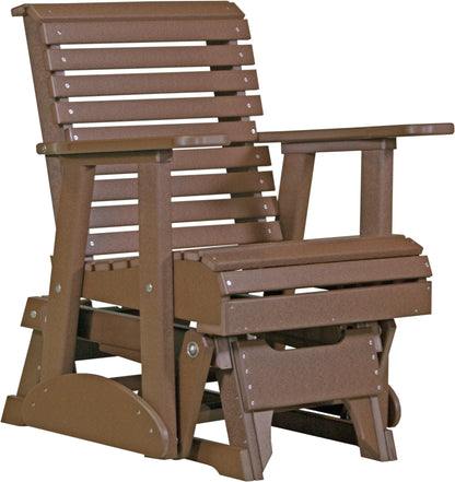 2' Plain Glider Chestnut Brown