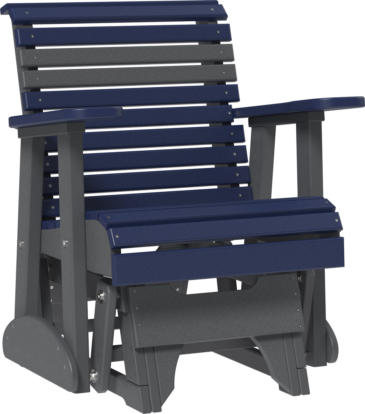 2' Plain Glider Patriot Blue & Slate