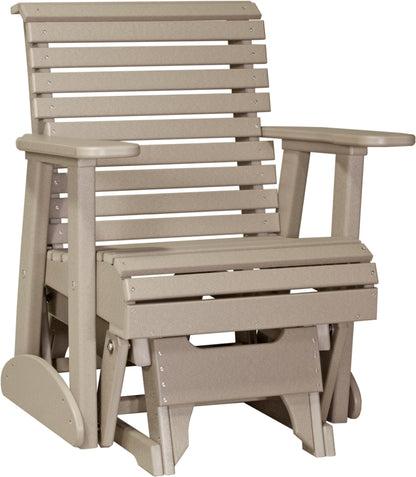 2' Plain Glider Weatherwood