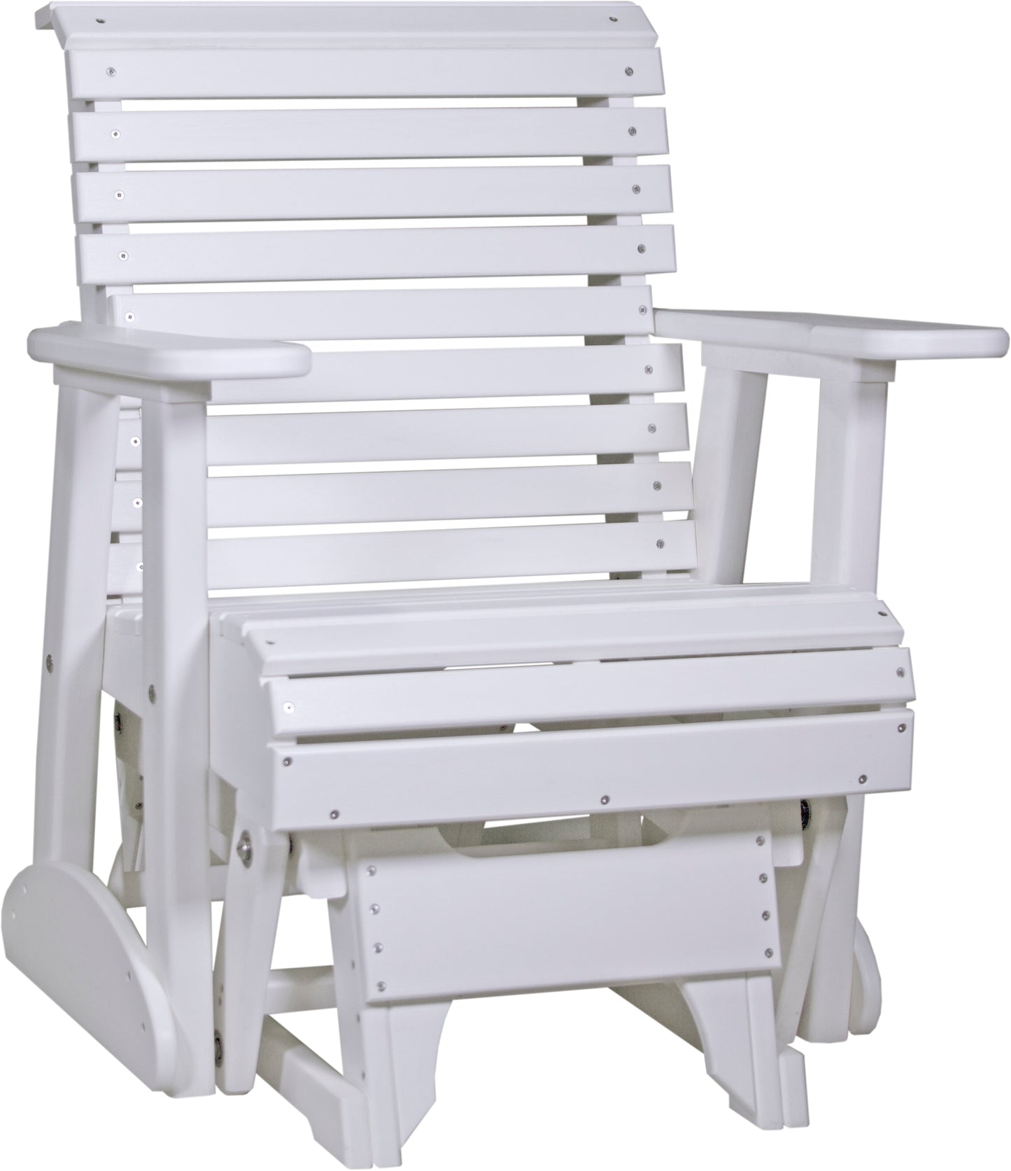 2' Plain Glider White