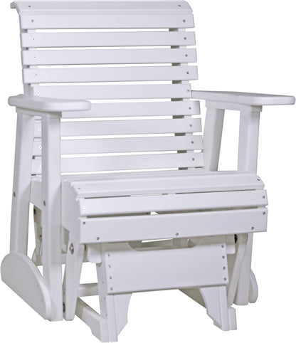 2' Plain Glider White