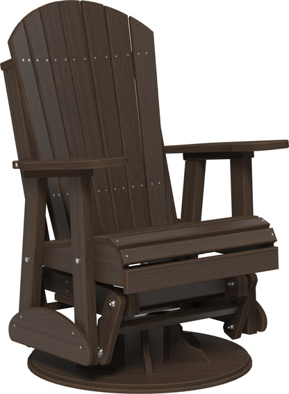 2' Swivel Adirondack Glider Brazilian Walnut