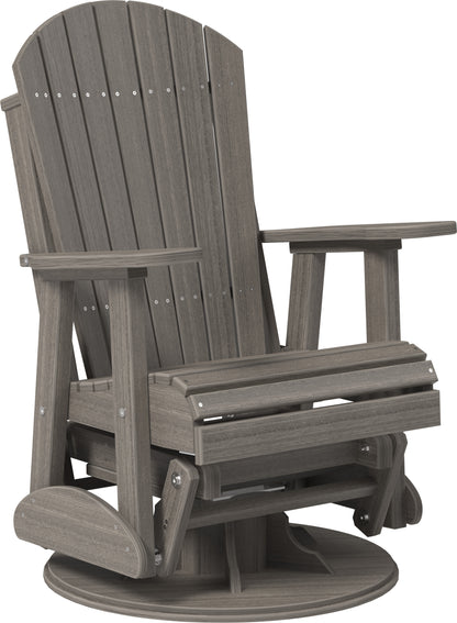 2' Swivel Adirondack Glider Coastal Gray