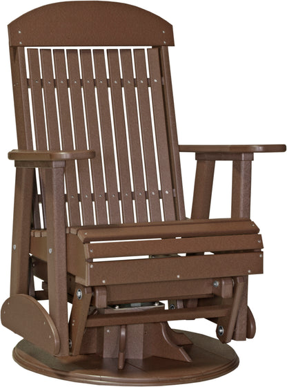 2' Swivel Classic Glider Chestnut Brown