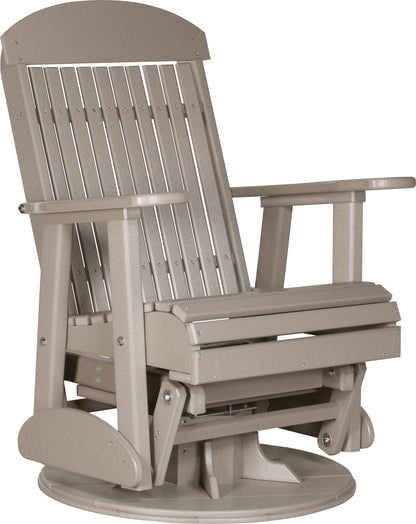 2' Swivel Classic Glider Weatherwood
