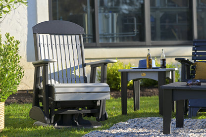 2' Swivel Classic Glider Dove Gray & Black
