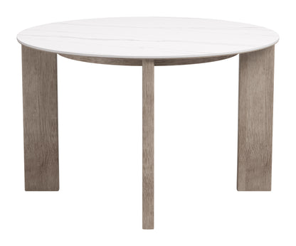 Oceanveil Round Dining Table White