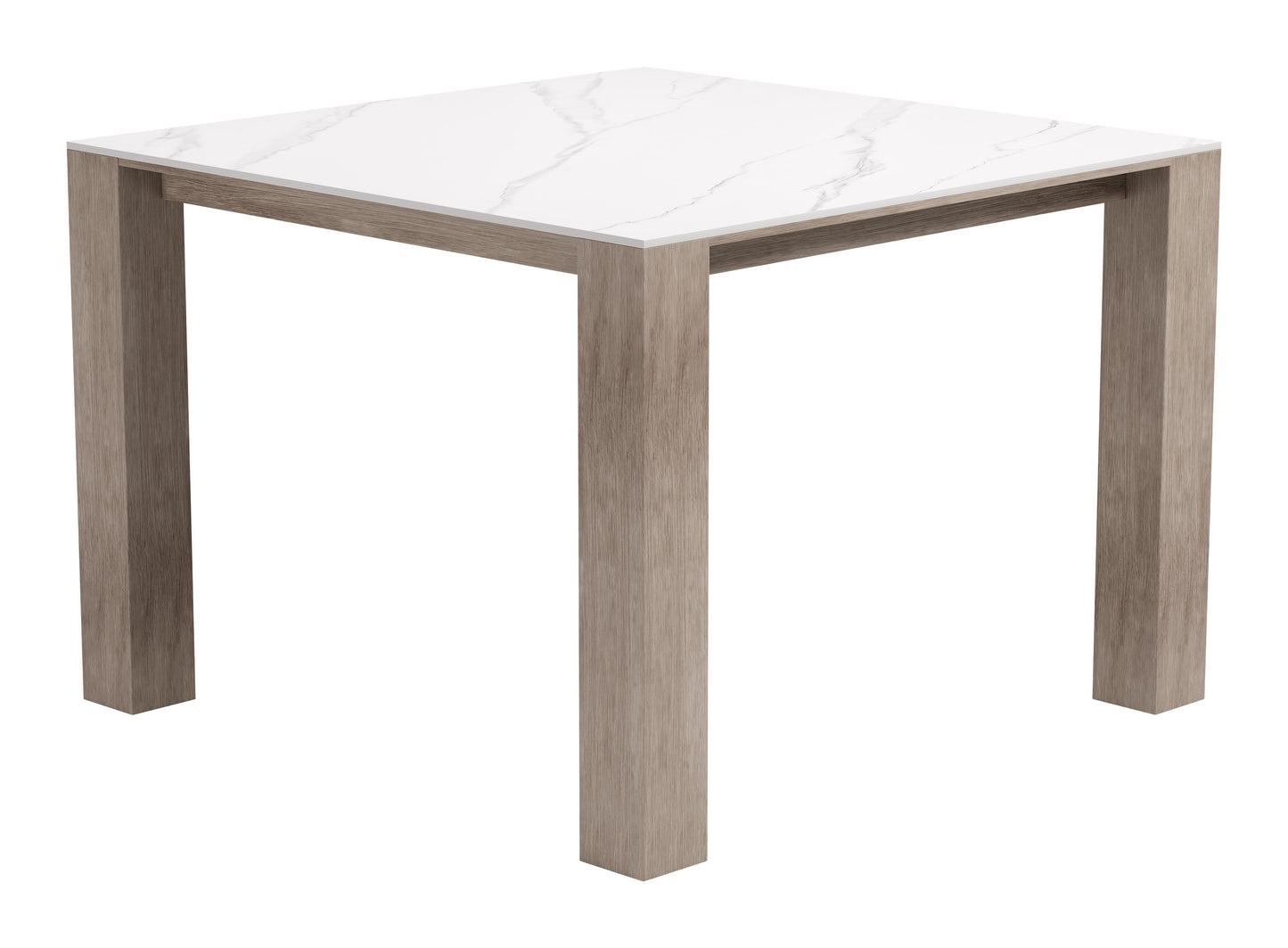 Leilani Square Dining Table (42") White
