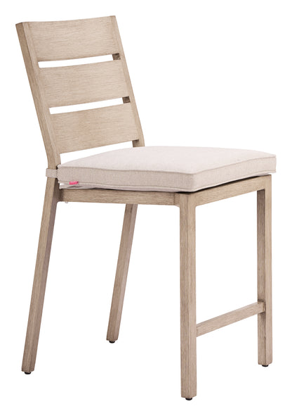 Reefline Armless Counter Stool (Set of 2) Gray