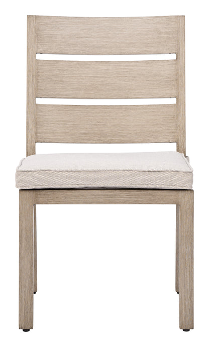 Reefline Armless Dining Chair (Set of 2) Gray