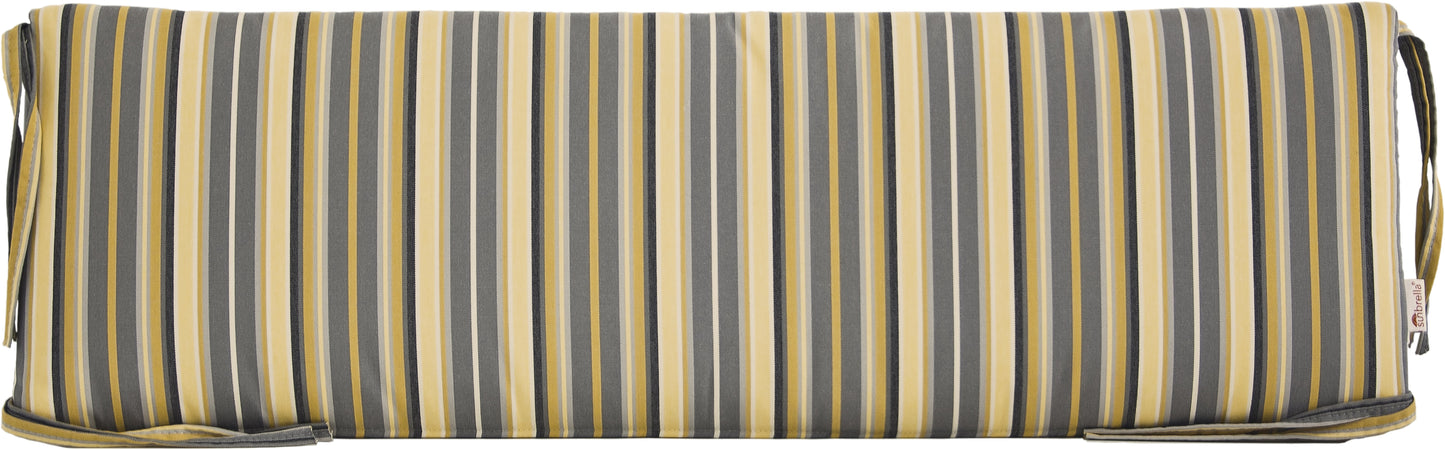 41" Café Bench Cushion Foster Metallic