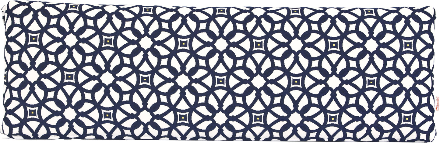 41" Café Bench Cushion Luxe Indigo