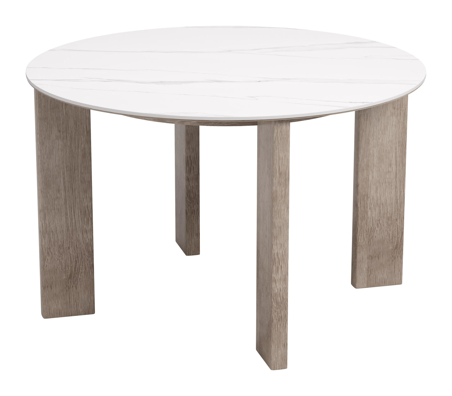 Oceanveil Round Dining Table White